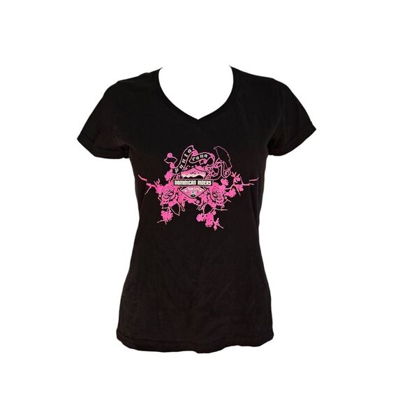American Vintage Tops - y2k vintage grunge fitted t-shirt